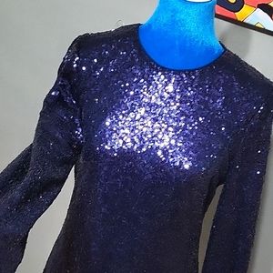 Vince Camuto navy blue dress sz 8